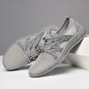 Breathable Men's Casual Shoes Breathable Man Mesh Shoes Fashion Loafers Lightweight Men Summer Sneakers Hollow Out Lace-Up Flats