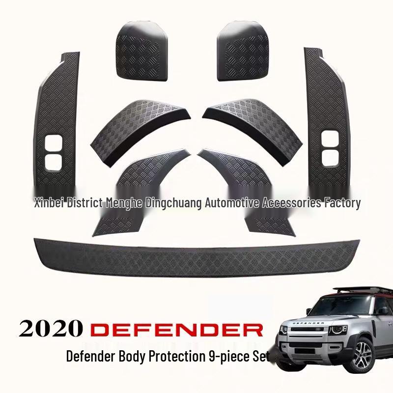 Defender 110 2020 Body Protection 9-Piece Set: Anti-Scratch & Anti-Collision Strips