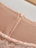 Light Luxury Nude Pink Lace High-Waisted Midi Pencil Skirt for Women – Flirty, Alluring, Figure-Hugging Autumn/Winter Style