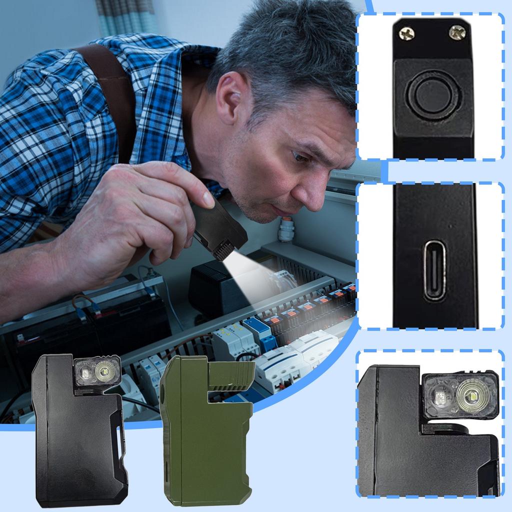 Rechargeable LED Flashlight – USB Charging, High Brightness, Portable Outdoor Emergency Torch