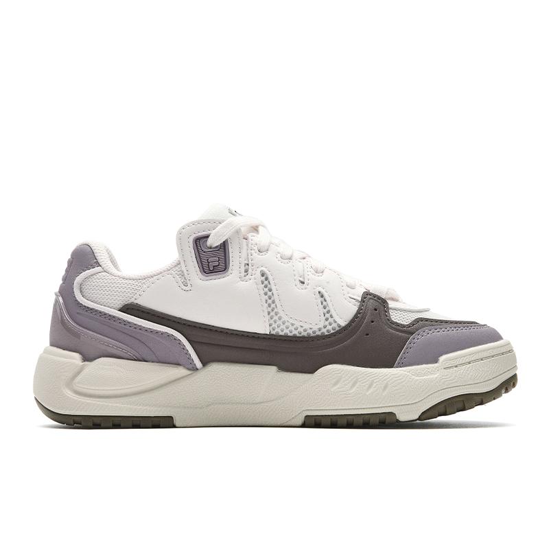 FILA COMP Skateboard Shoes Women's Low Top Parchment Paper Pink/Hawthorn Purple F12W633205FPA