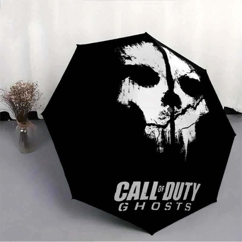 1pc Call of Duty Windproof Automatic Windproof Umbrella, Lightweight for Women/Men, Perfect Christmas Gift 0811245
