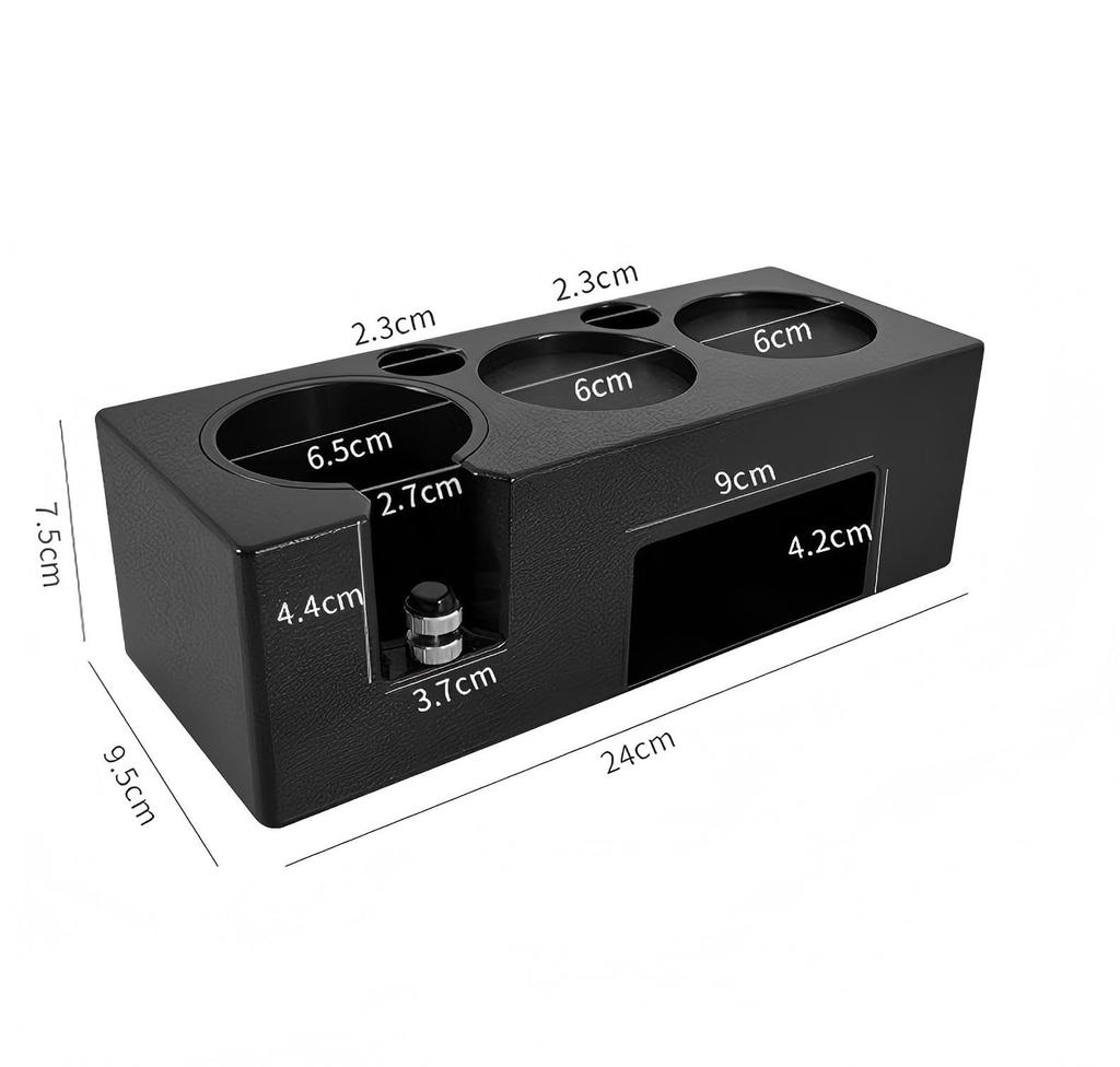 SCHACCESS Black Espresso Tool Set with 53mm Coffee Tamper Fits Coffee and ABS Tamper Professional coffee accessories for a professional barista