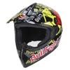 Unisex Off-Road Motorcycle Full Helmet 225 Solid Color 8 Bright Black Travel Personality Safety Cover Motorcycle Headgear