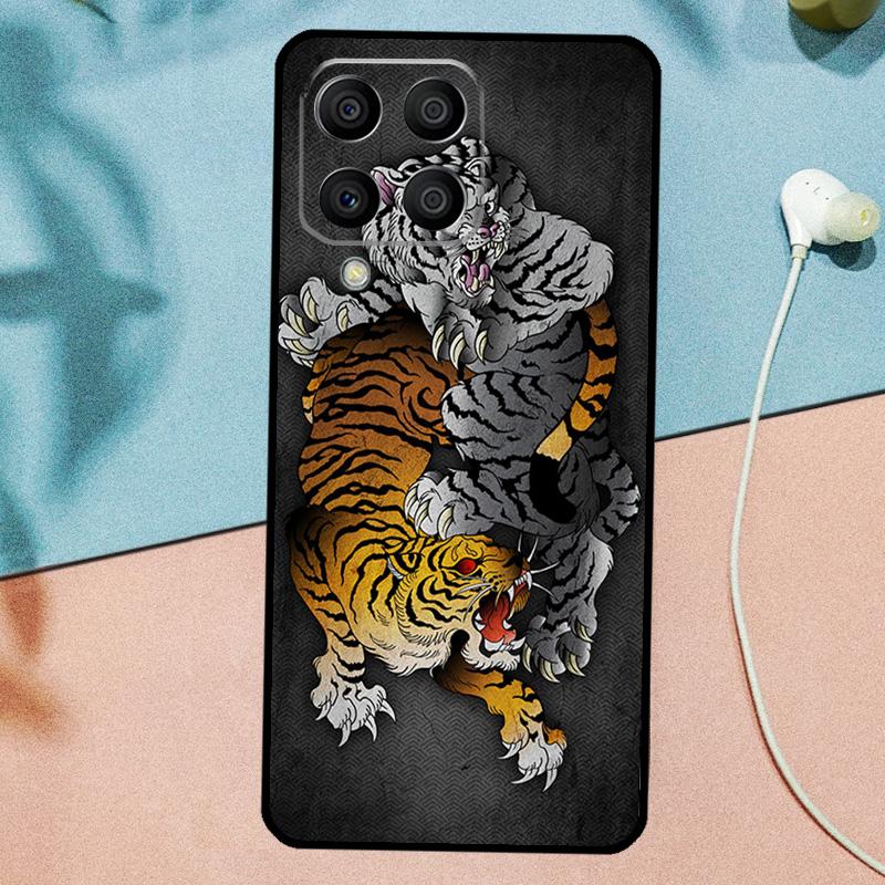 

Fashion Animal Tiger Art For Samsung Galaxy M14 M34 M54 M20 M06 M16 M12 M13 M15 M35 M55 M33 M53 M21 M31 M32 M52 Case Samsung M16