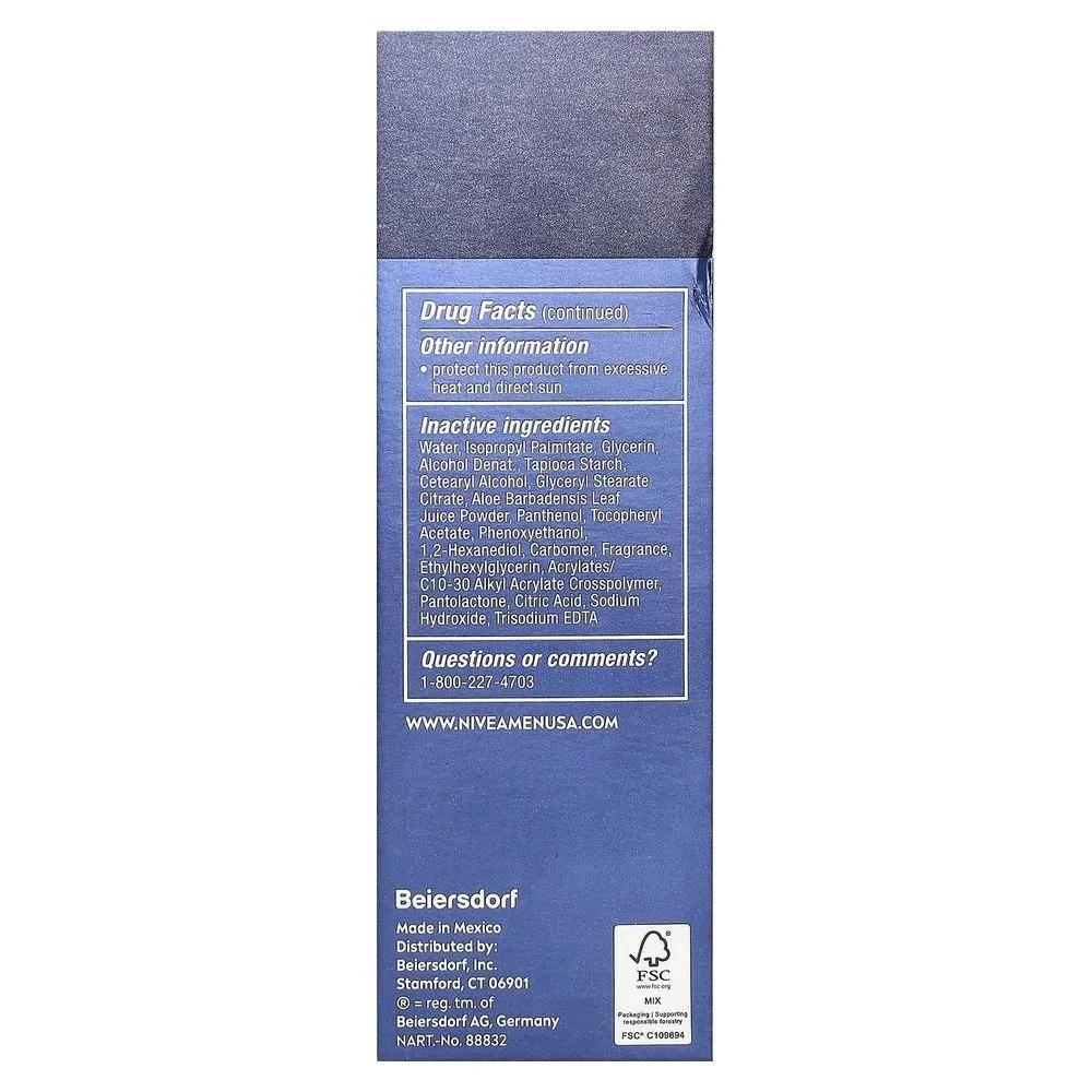 Nivea Men's Maximum Hydration Face Lotion SPF15 75ml 3-pack