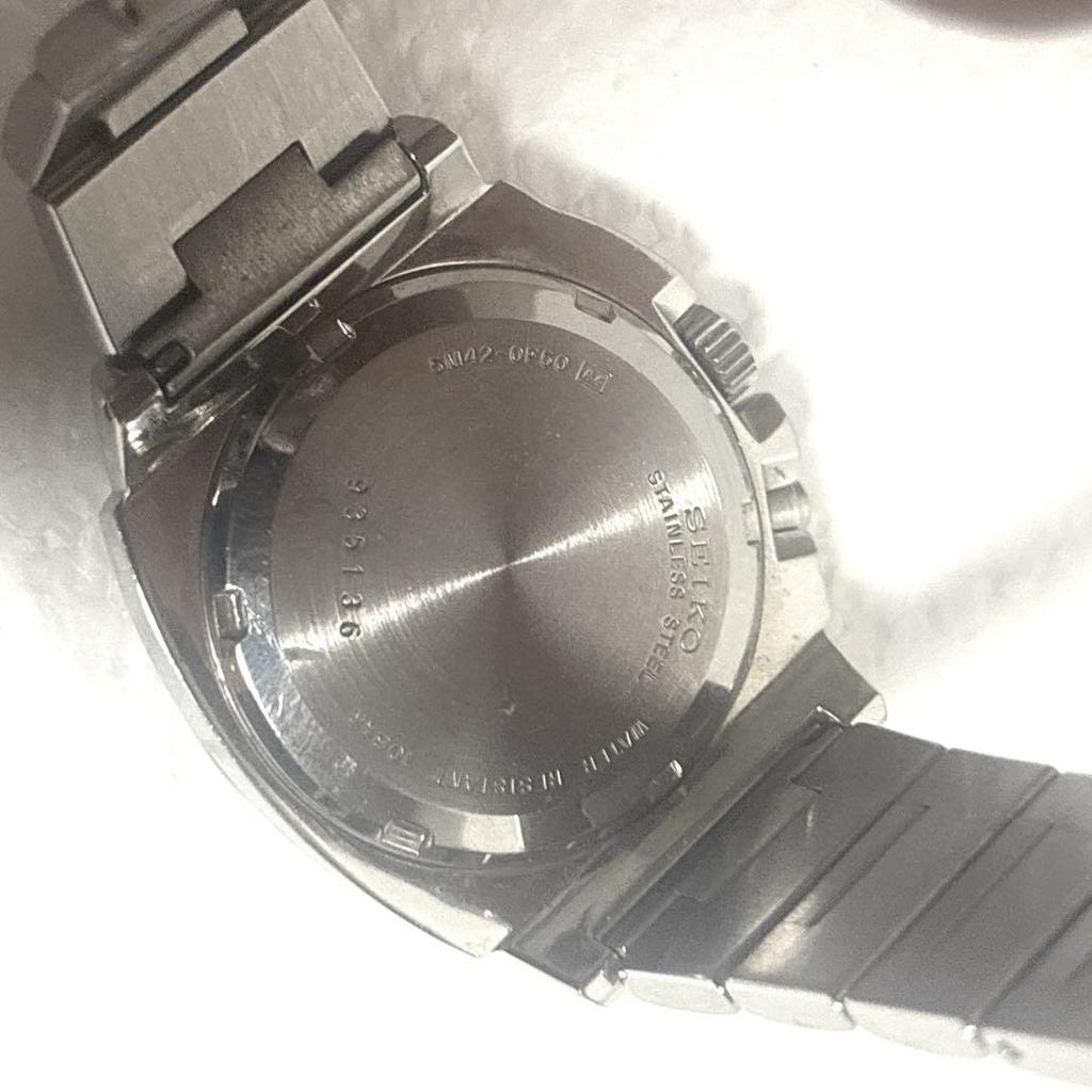 [USED] Rare SEIKO AGS 5M42-OE50 935136
