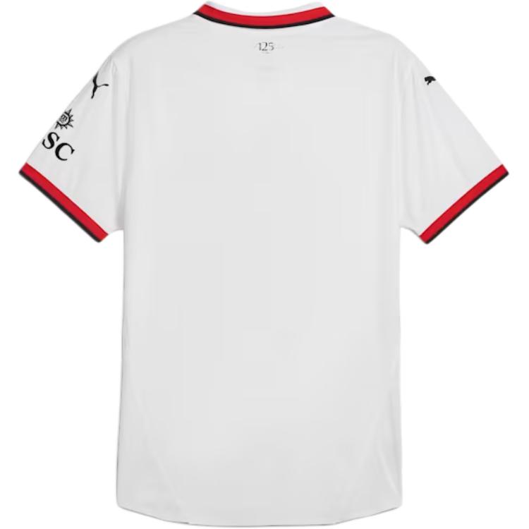 Puma Ac Milan Ss24 Brand Logo Fashion Emblem Away Pullover Short Sleeve Football Shirt Men shirts White 77501302