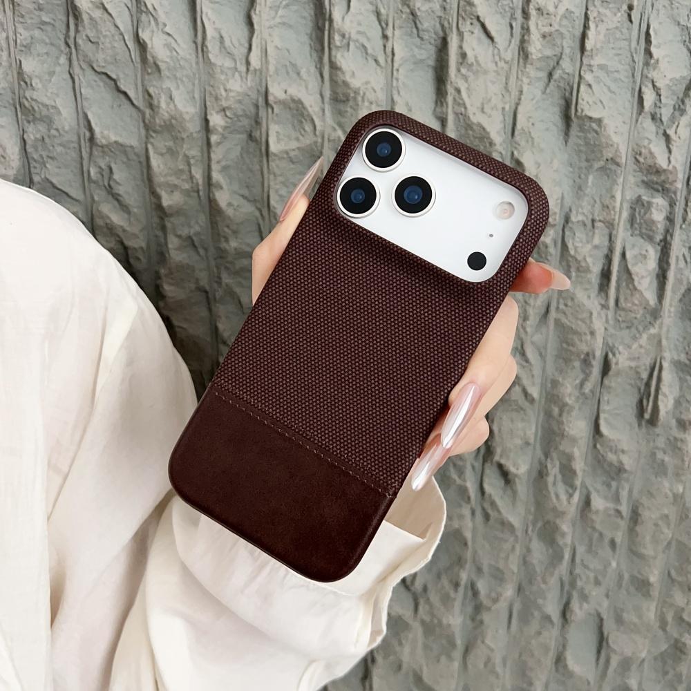 Business Skin Feel Leather for Magsafe Case for IPhone 16 15 14 Plus 13 12 17 Pro Max Air Ultra Thin Magnetic Frameless Cover
