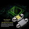 2Pcs 39mm LED Light 6500K White SMD Car Dome Double-Tip Reading Lamp Roof Bulb