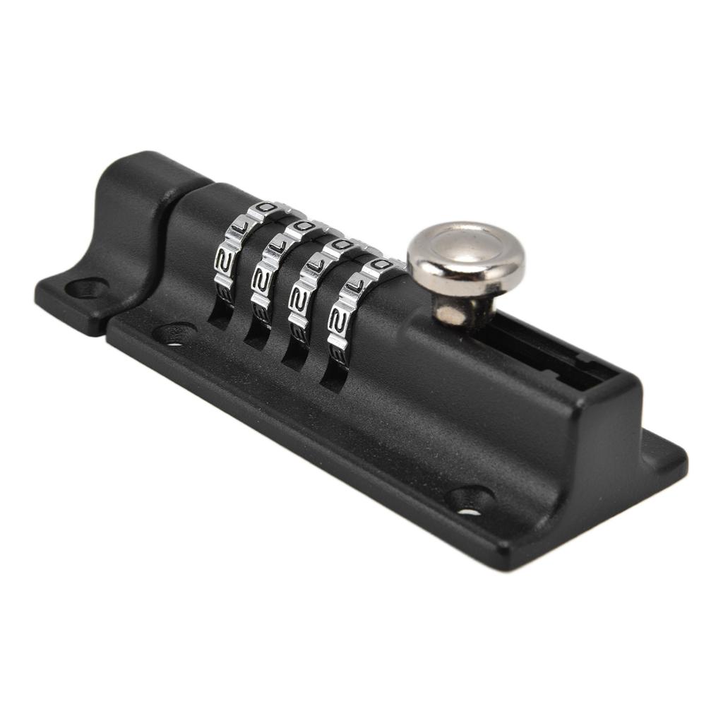 Combination Locking Bolt Safe Password Durable Rust Resistant Coating 4 Digit Lock Bolt for Pool