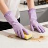 1 Par Guantes de Limpieza de Nitrilo Reutilizables Impermeables Resistentes al Desgarro Guantes de Lavavajillas de Cocina para Tareas Domésticas