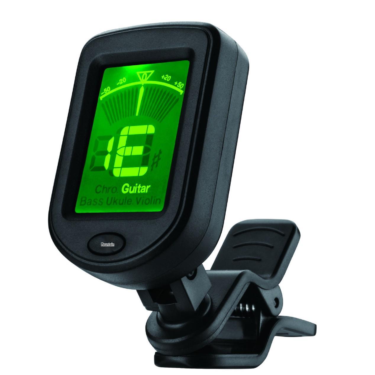Rechargeable Color Screen Tuner for Guitar, Ukulele, Bass, and Violin