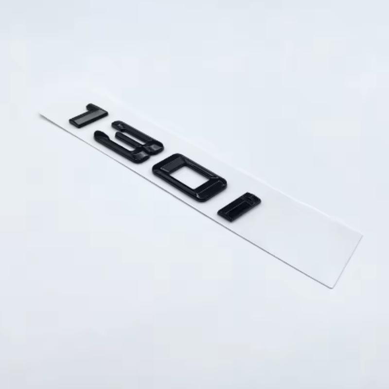 116i 118i 120i 125i 130i 135i Car Rear Boot Emblems Number Letter Badge for BMW 1 Series E81 E82 E87 E88 F20 F21 Glossy Black