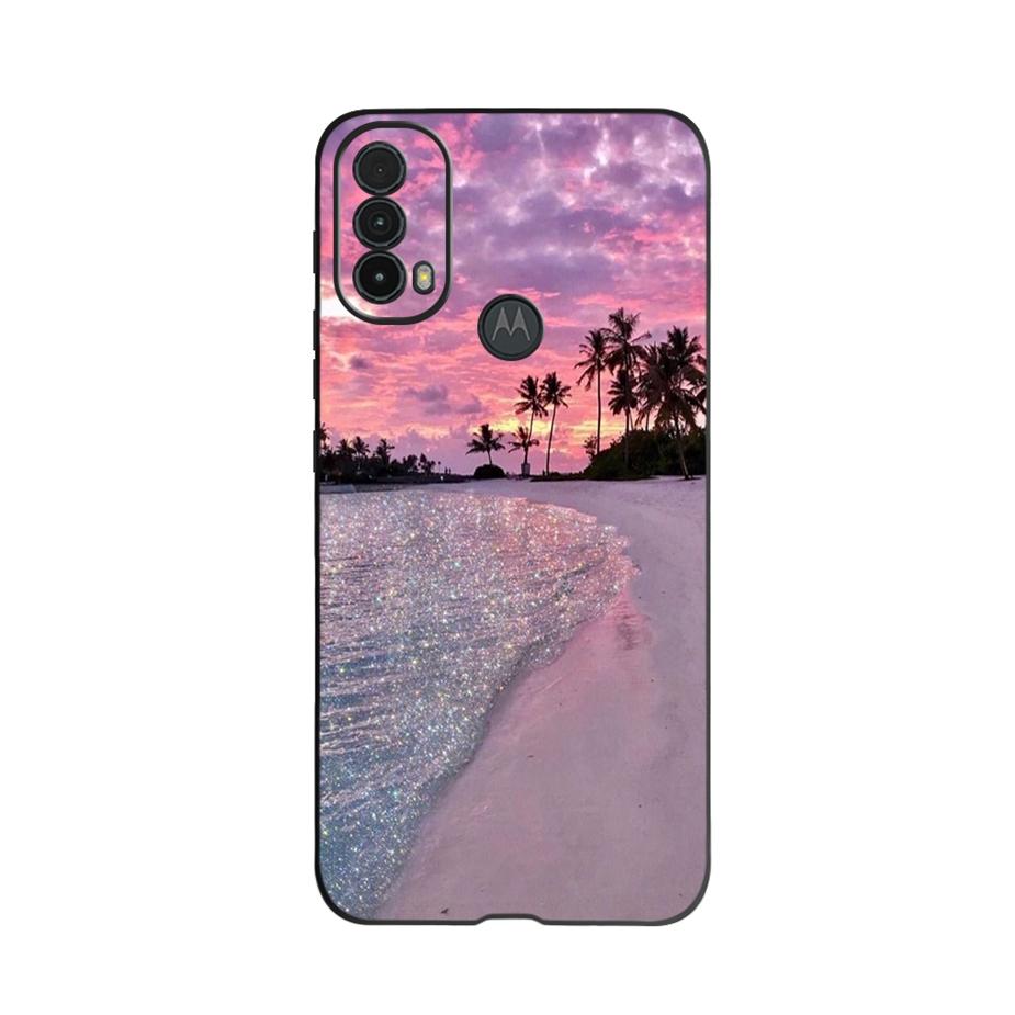 Cute Painted Cover For Motorola Moto E30 E40 Case Soft Silicone Fundas Phone Case For Motorola E30 Moto E40 E 30 40 Cover Bumper