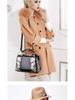 Borsa da Sposa Laccata Lucida 2025 - Stile Europeo e Americano, Borsa a Spalla/Crossbody di Grande Capacità