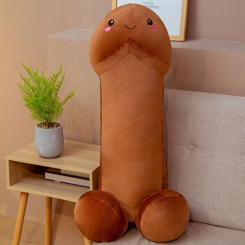 Weiches süßes Penis-Plüschspielzeug-Kissen, sexy Stofftiere, gefüllte lustige Kissen, Simulation, schöne Puppen, Geschenk, Kawaii-Plüsch