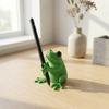 Plastic Novelty Frog Pen Stand Unique Frog Stationery Holder  Stationery Display