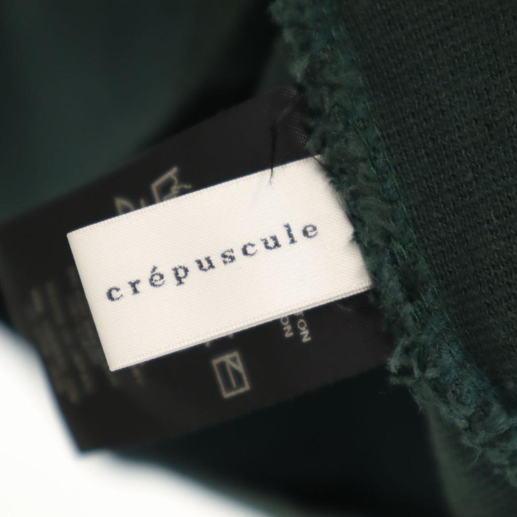 crepuscule made in Japan Five-quarter sleeve Cut S Green system Men's Used