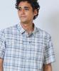 LL Bean Sunsmart Cool Weave Short Japan Adobe 1000221330 Men's Shirt, Sleeve, Fit, S, Red/Navy Night, Red,