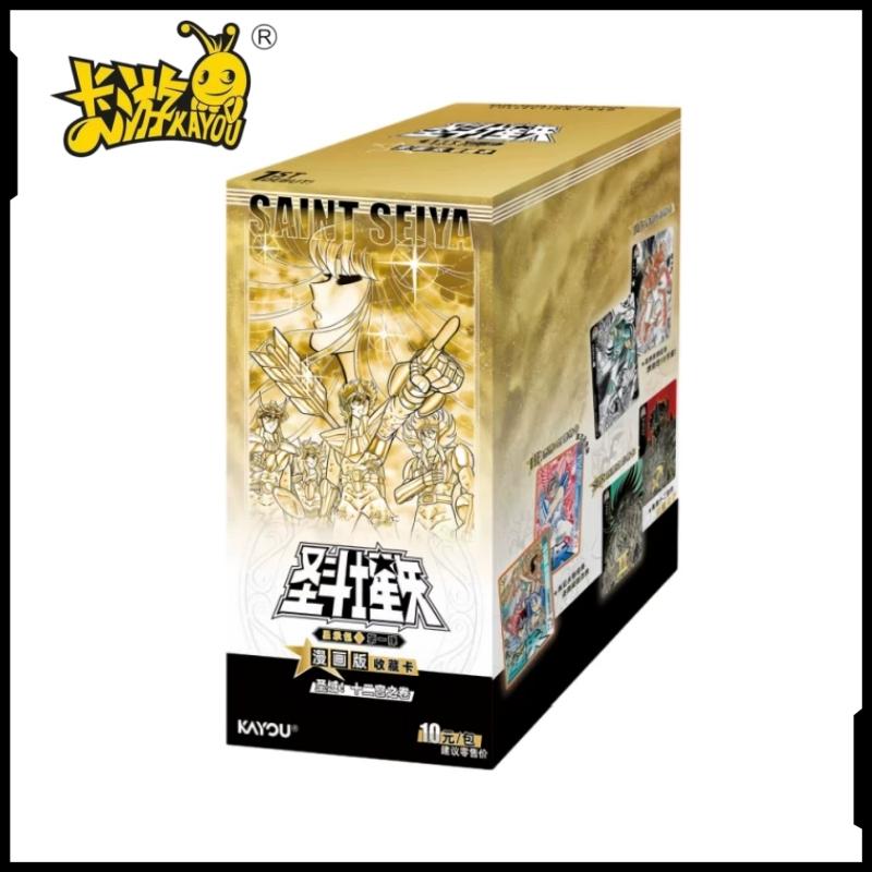 New Saint Seiya Collectible Card Box Cloth Awakening Manga Edition Star Pack Japanese Anime Rare Collection Cards