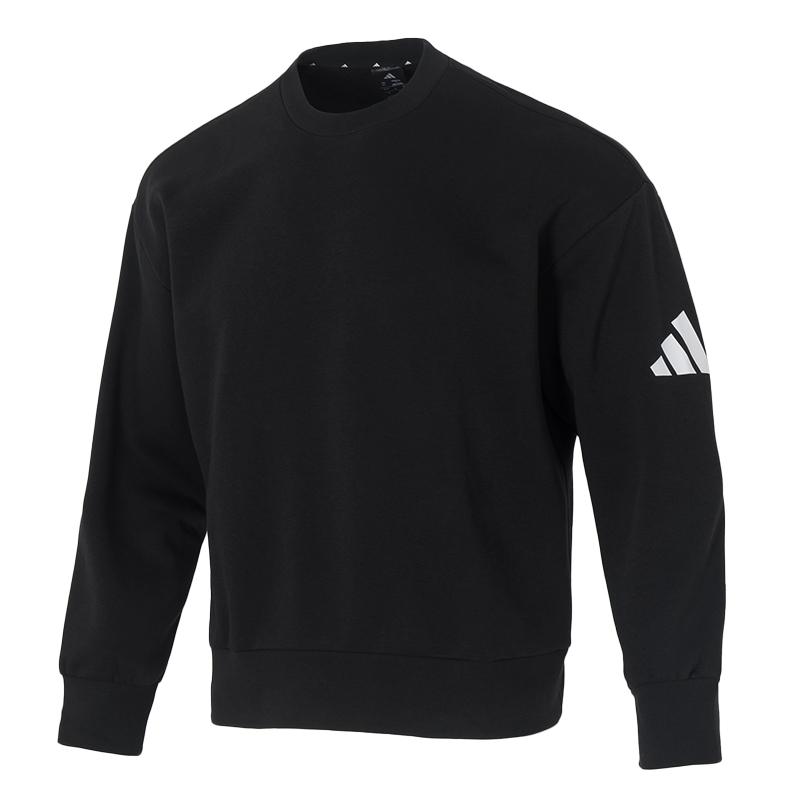 Adidas ESSENTIALS Sweatshirt Men s Black JF3542 XL
