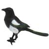 Ekster Simulatie Vogel Levensgetrouw Dier Vogel Beeldjes Tuin Ornament voor Tuin Fotografie Prop Gazon Micro Landschap Huis