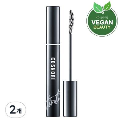 COSNORI Wimpernfärbeserum Eyelash Nutrient Deep Black, 2 Stück, 9g
