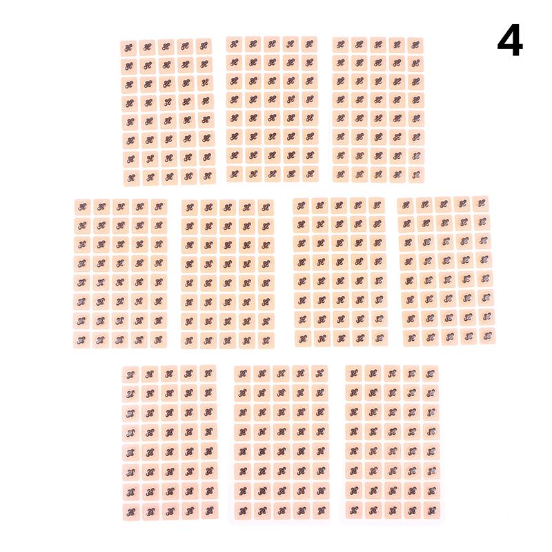600Pcs/Bag Ear Care Ear Acupuncture Massage Therapy Needle Patch Seeds Sticker Auriculotherapy Vaccaria 1/2/3/4 Capsules