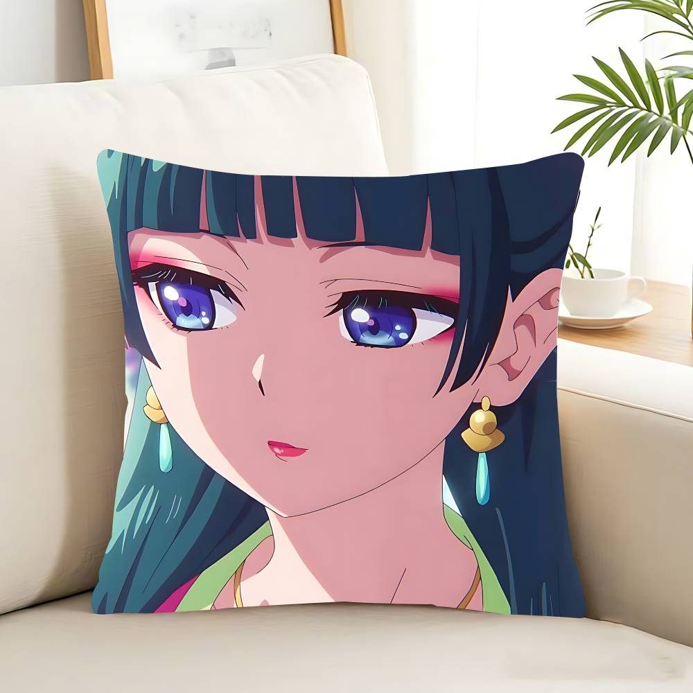 

Аниме Дневники Аптекаря Наволочка Съемная Моющаяся Наволочка – Всесезонный Мягкий Лен 12x12in 30x30cm