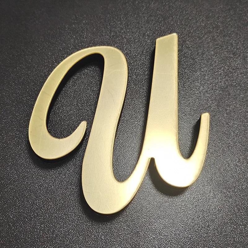 10cm/3.93in Fashionable Italicized English Letter Wall Stickers Modern Home Background Wall Decoration Stickers Creative DIY Wal