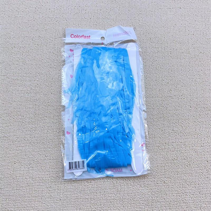 Children's First Birthday Laser Rain Curtain Tassel Balloons Decoration Set