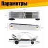 Thread measuring gauge double ended m60/d55 58pcs template set metric and inch thread pitch gauge