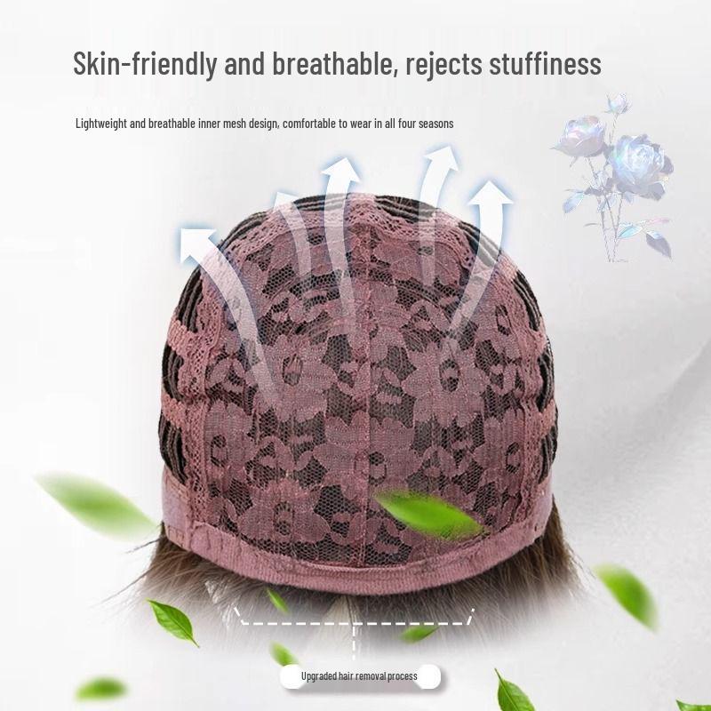 Women's Long Black Straight Wig with Bangs, Fluffy Synthetic Hair, Inspired by Tomie Manga & Internet Celebrities