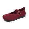 Old Beijing spring new women's casual shoes flying woven shoes breathable casual shoes non-slip versatile women's single shoes