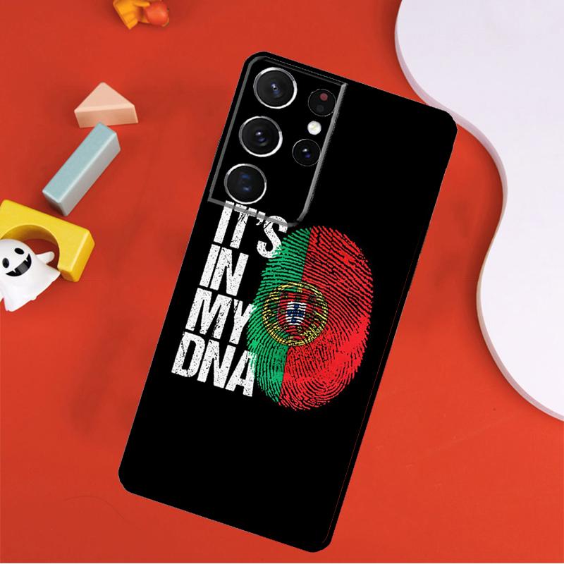 Portugal Flag Phone Case For Samsung Galaxy S25 Ultra S24 Ultra S9 S10 S20 S21 S22 S23 Plus S24 FE Cover