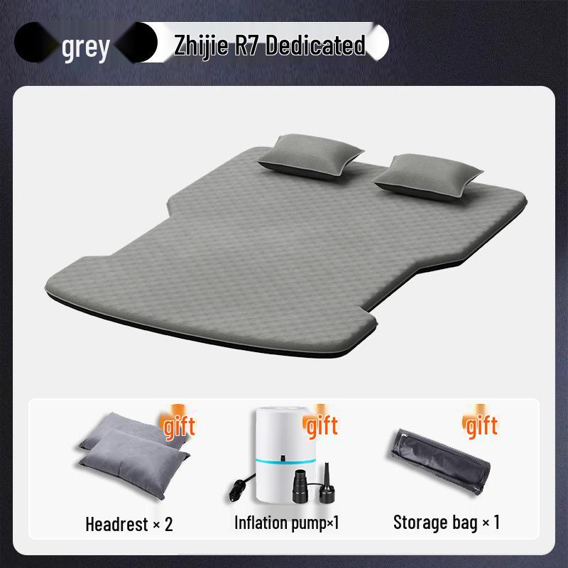Zhijie R7 Car Mattress: Inflatable Trunk Sleeping Pad for Rear Seat