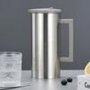 Stainless Steel Metal Water Bottle Anti-scalding Handle Cold Brew Coffee Maker  Travel