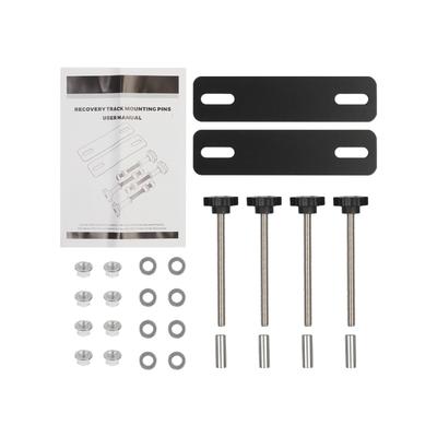 Weather Resistant Car Roof Luggage Holders Brackets Set with Anti Slip Designs Quick Fixing for Fieryred Bunker