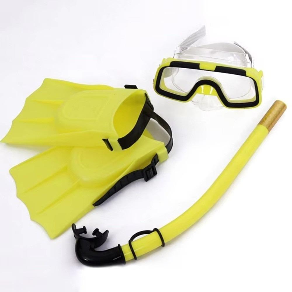 

Anti-Fog Swimming Goggle Masks Adjustable Snorkel Fins Kit Diving Accessories