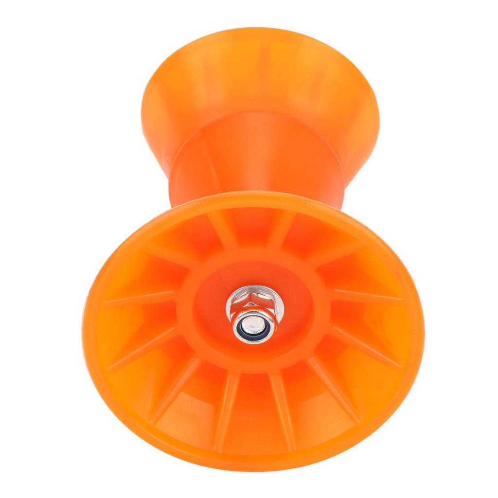 Boat Trailer Roller PU 1 2in Shaft 6.9in Length Shock Absorption Cushioning Bow Roller Stop for Yacht Marine