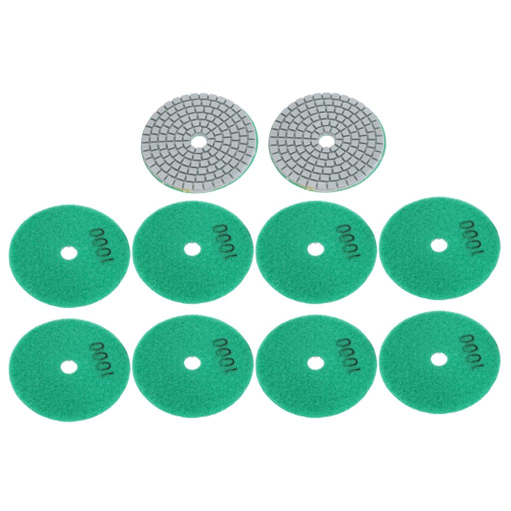 Buy 10Pcs 3In Sanding Discs Pads Buffing Polishing Marble Concrete
