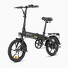 DYU A1F Pro Folding Electric Bike 250W, 36V 7.5Ah, 25KM/H Max Speed, 16-Inch Wheels, Pedal Assist, Disc Brakes, Urban Commuter E-Bike for Adults