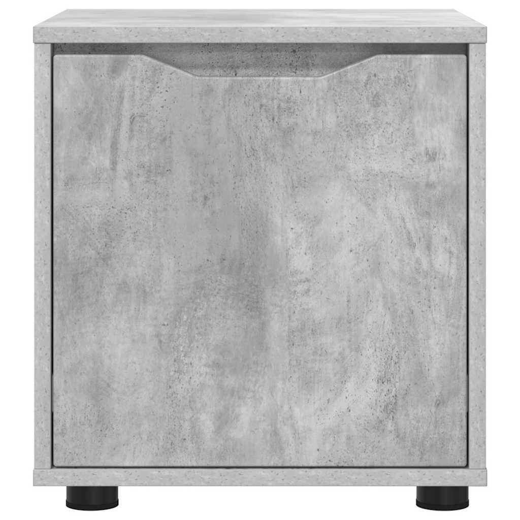 Bathroom Cabinet Concrete Grey 40.5 x 40 x 44 cm Particleboard