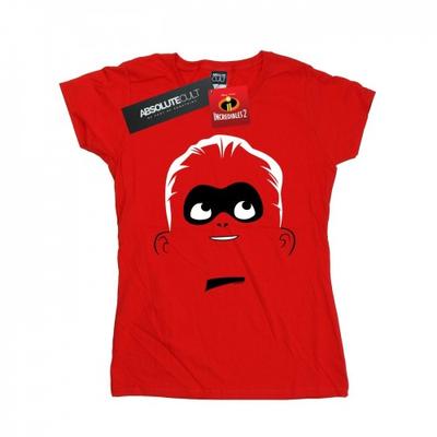 Womens/Ladies Incredibles 2 Dash Face Cotton T-Shirt