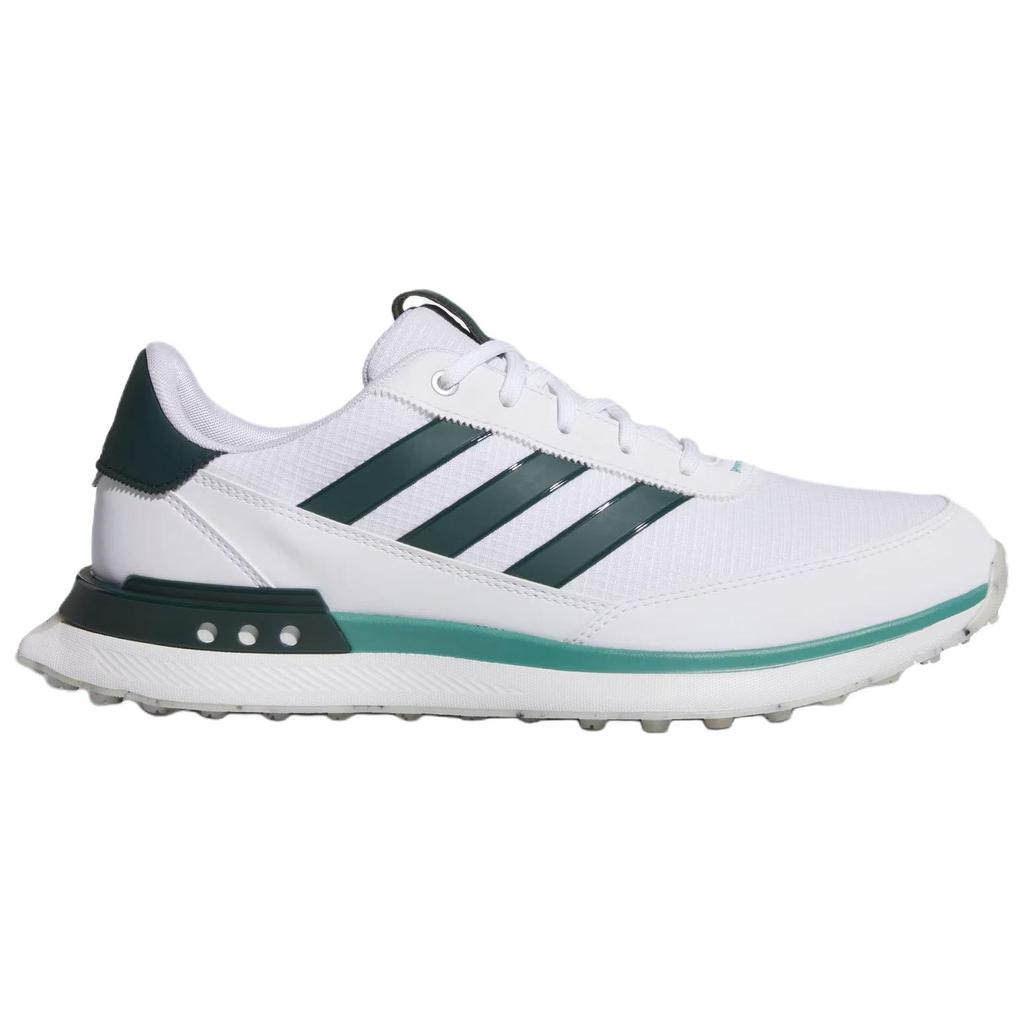 Adidas S2G 24 Abriebfeste Low Top Golfschuhe Herren Weiße Grüne Sneaker JI4169