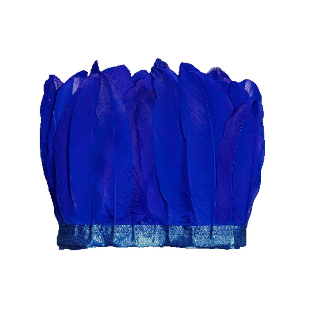 Goose Feather Large Floating Cloth Strip 2 Meters Feather Cloth Edge Goose Feather Cloth Strip Diy Feather Flower Stage Clothing Shawl Wing Decoration