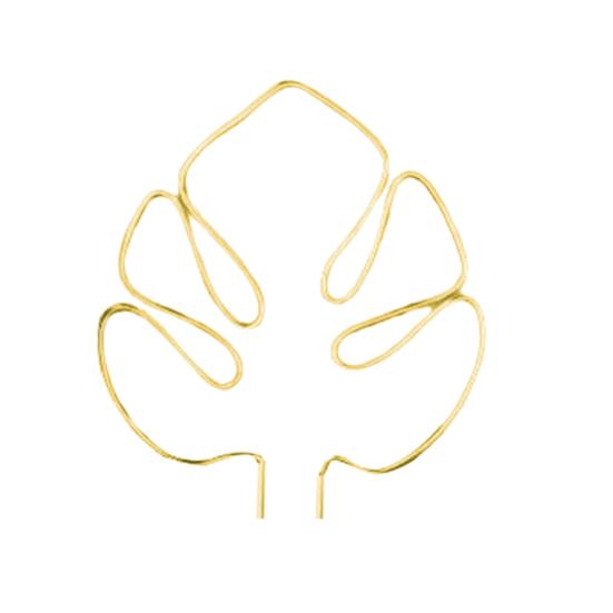 Stojan na rostliny ve tvaru monstery, odolný proti korozi, jednoduchá instalace, podpěra pro květináče, kůl ve tvaru květiny