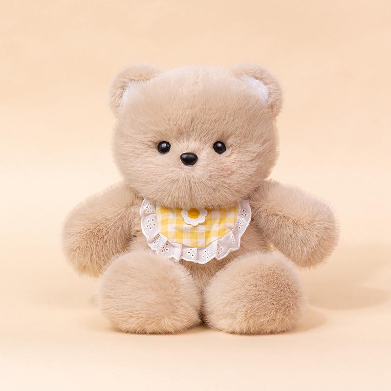 Zaino peluche Duo Gatto e Pecora che Corrono con Bambole Orso e Ape