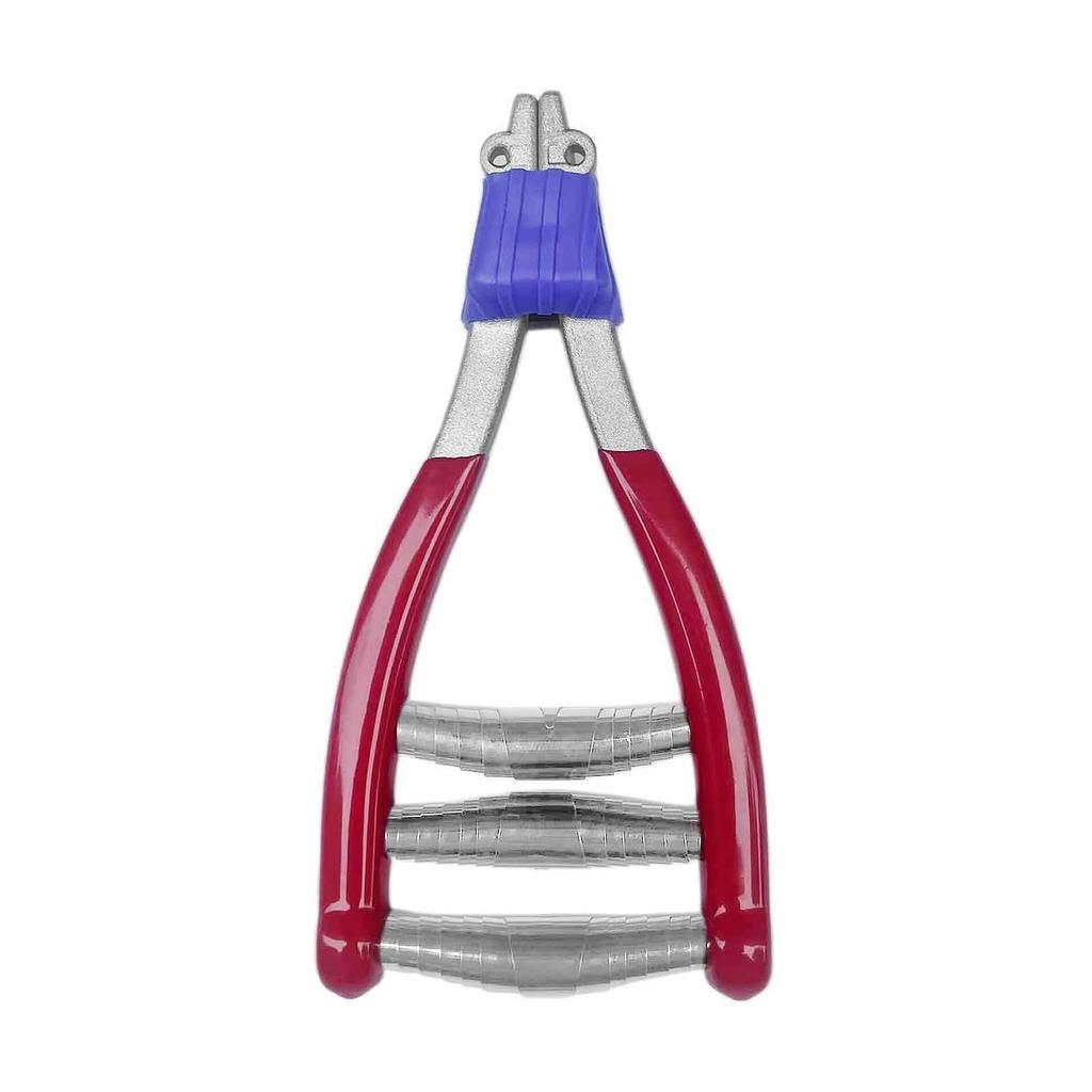 Badminton Racket Starting Stringing Clamp with Pad, 3 Spring Tennis Racket Blocking Decompression Pad Fixing Starter Clip